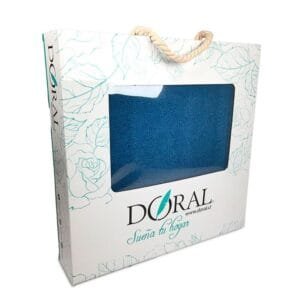 Juego de Toallas Silver Caja Doral – Azul