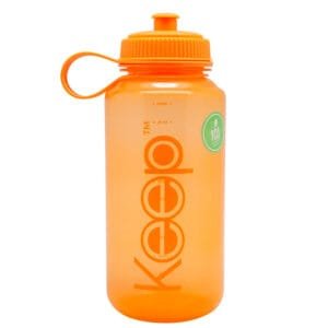 Botella 1 Litro Keep - Naranjo