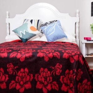 Frazada Campo Lindo King 2.5 Plazas Doral – Rojo