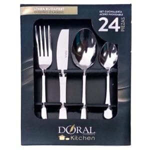 CUCHILLERIA DORAL 24 PIEZAS AUSTRIA-CLASSIC