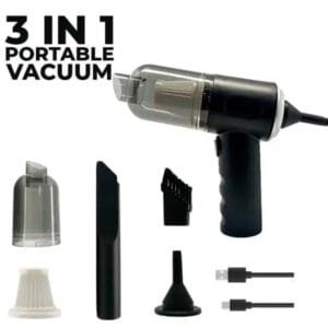 Mini Aspiradora 3 en 1 Portátil