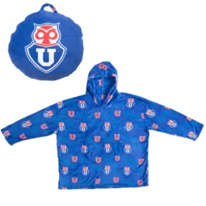 Poncho convertible en Cojín Infantil U de chile