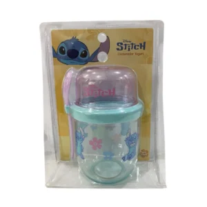 Vaso de Yogurt Disney Stitch BPA Free con Separador y Cuchara