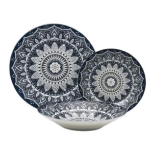 Vajilla Gabrielle 18 Piezas Porcelana Allessia – Doral