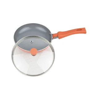 Mini Sartén con Tapa Montecarlo 14cm Salmon - Doral