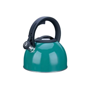 Tetera Doral Minerva 3 Litros – Acero Inoxidable con Silbato – Turquesa