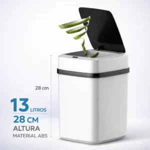 Basurero Inteligente 13L - Apertura Automática