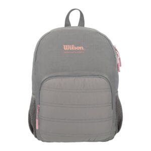 Mochila Mujer Wilson Urbana para Deportes y Gym con Porta Notebook – Gris Liso