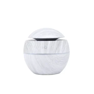 Humificador Redondo Blanco – Aromaterapia y Bienestar en Tu Hogar