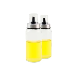 Set de 2 Botellas de Vidrio 250 cc para Aceite y Vinagre – Quality Design