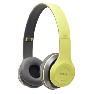 Audífonos Inalámbricos P47 Bluetooth 5.0 + EDR | Manos Libres, Sonido Estéreo, Batería de Larga Duración – Verde