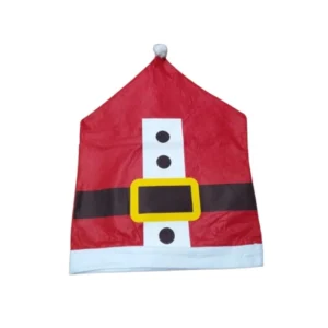 Funda de Silla Navideña Impresa 60×50 cm – Decoración Festiva para el Hogar