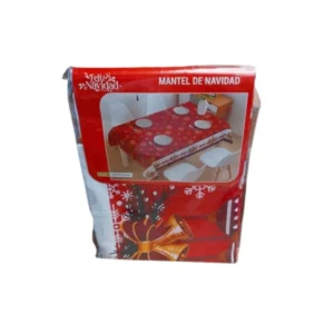 Mantel Navideño 1.5 × 1.8 m – Decoración Festiva para tu Mesa en Navidad