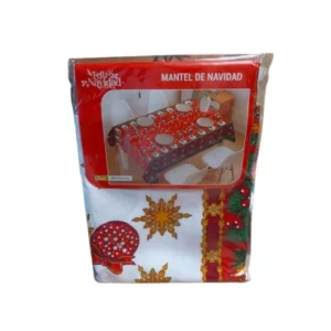 Mantel Navideño 1.5 × 1.8 m – Decoración Festiva para tu Mesa en Navidad