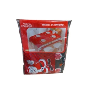 Mantel Navideño 1.5 × 1.8 m – Decoración Festiva para tu Mesa en Navidad