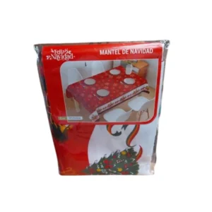 Mantel Navideño 1.5 × 1.8 m – Decoración Festiva para tu Mesa en Navidad (copia)