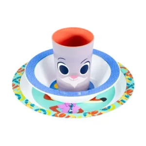 Set de 3 Piezas de Desayuno PP Zootopia