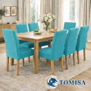 Set de 6 Fundas Elásticas para Silla Tomisa ajustables - Calipso