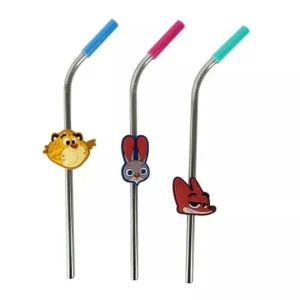 Set 3 Bombillas Metálicas Zootopia