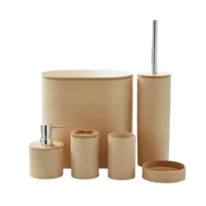 Set de Baño de Bambú Anais – Barquillo