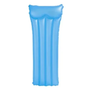 Flotador Inflable Tipo Cama | 183 x 68 cm - Celeste