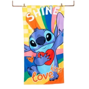 Toalla de Playa Stitch Shine 68x137 cm | Disney Original