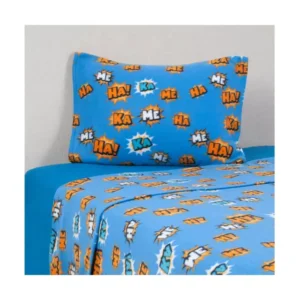 Juego de Sábanas Dragon Ball Z Térmico Polar 1.5 Plazas Hameka | Extra Suave