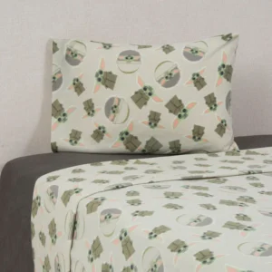 Sábana de Polar 1.5 Plazas Star Wars Mandalorian