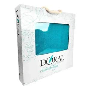 Juego de Toallas Silver Caja Doral - Turquesa