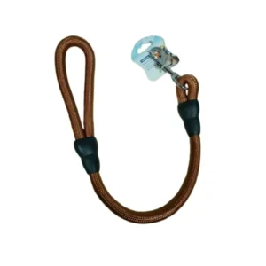 Correa para Perros Nobleza 60 cm | Resistente y Cómoda - Café