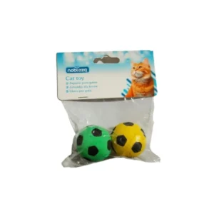 Pelotas para Gatos – Juguete Interactivo para Felinos Activos - Verde, Amarillo