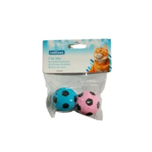 Pelotas para Gatos – Juguete Interactivo para Felinos Activos - Azul, Rosado