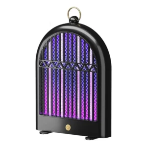 Lámpara Mata Mosquitos UV Recargable USB | Panel Eléctrico Anti Insectos | Alcance 10 Metros