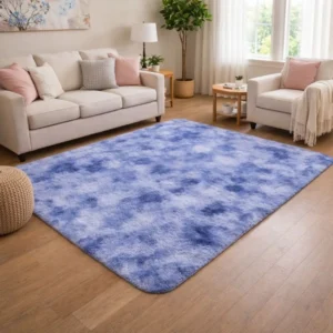 Alfombra Tomisa Extra Suave 150 x 200 cm Antideslizante y Lavable - Lila