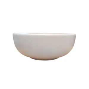 Set de Bowls de Sopa Doral 16 cm – 4 Piezas de Cerámica de Alta Calidad | Aptos para Microondas y Lavavajillas - Crudo