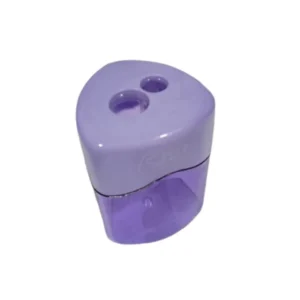 Sacapuntas Skole de 2 Entradas Fina y Jumbo con Cuchillas de Acero - Morado