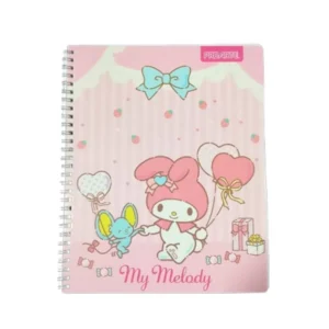 Cuaderno My Melody Proarte 100 Hojas Cuadriculadas 7 mm 20,2 x 25 cm