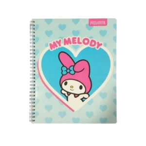 Cuaderno My Melody Proarte 100 Hojas Cuadriculadas 7 mm 20,2 x 25 cm