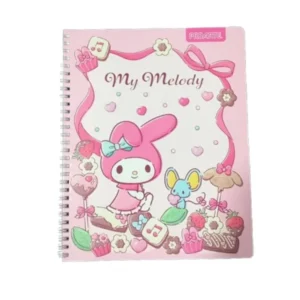 Cuaderno My Melody Proarte 100 Hojas Cuadriculadas 7 mm 20,2 x 25 cm