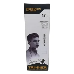 Máquina de Corte Trimmer Vintage T9 Profesional | Cuchilla de Acero Inoxidable y Cabezal Cerámico Sharp