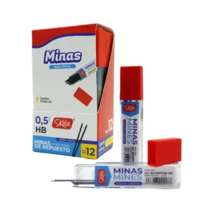 Minas HB 0.5 mm Skole | Repuestos para Portaminas Escritura Precisa