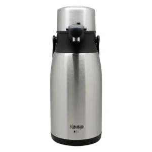 Termo Sifón 3.0L KEEP Negro | Acero Inoxidable de Alta Duración