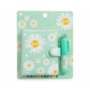 Libreta Pequeña 7x6 cm con Broche y Mini Lápiz | Cuaderno Cute Diseño Animado