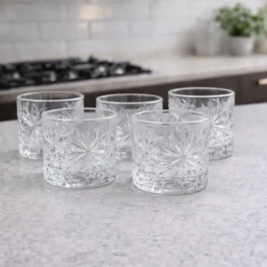 Set de 6 Vasos de Vidrio 285 ml
