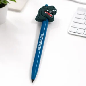 Lápiz Mina Mecánico con Diseño de Dinosaurio T-Rex | Lápiz Infantil Creativo y Divertido - Azul