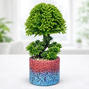 Planta Artificial Decorativa en Maceta | 25 x 15 cm
